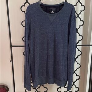 NWOT Men’s Sonoma Navy Middleweight Crewneck Long Sleeve Pullover